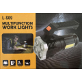 LED Multi-Functional Torch Work Lights L-S09 USB Rechargeable 4 X LED OSL + COB