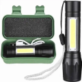 CHRISTMAS PRESENTS * Mini TORCH USB LED Rechargeable in box with 3 modes [ BOX + USB CABLE included]