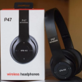 P47 Wireless Bluetooth Stereo Headphones [ USB Charging ]