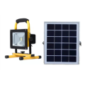 Solar Rechargeable Outdoor LED Floodlight  with Solar Panel & Cable