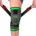 Knee Pad Compression Support Brace - Protective Knee Brace Green