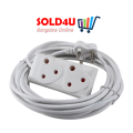 3 meter Extension Cord With Two-Way Multi-Plug