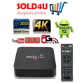 MXQ Pro 4K Ultra HD 3840 X 2160 64Bit Wifi Android Quad Core Smart TV Box Media Player