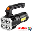 Torch 4 X LED Multi-Functional Torch Work Lights L-S09 [ USB Rechargeable ]