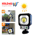 28 COB Super Bright Sensor Street Lamp With Solar Panel & Cable - Solar Charging - No Electric Bills