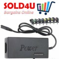 120W Universal Laptop Charger 12-24V with 8 set of Terminals - Notebook Power Adapter