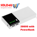 Power Bank 28600mAh Smart Powerbank with LED