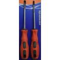 2 Piece Star and Flat Magnetic Tip Screwdriver Set