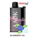 8000 PUFFS Disposable Vape e-cigarette [ Bluebery ICE Flavour] 500MAh Battery
