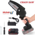 24V mini electric chainsaw rechargeable 4-Inch Lithium Battery Portable electric saw with Case