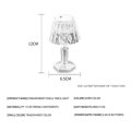 LED Crystal Table lamp, Acrylic Diamond Night Light