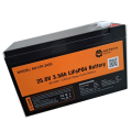 24V 3.5Ah Lithium ion Battery (LifePO4) AxTech - Gate Motors - Alarms, CCTV long life