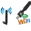 USB WiFi Adapter 1200Mbps Wireless-N Wifi Dongle with High Gain Antenna for Desktop Laptop PC