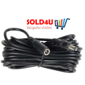 DC 40 Meter Extension Power Cable Male to Female 5.5mm / 2.1mm for CCTV, Router etc