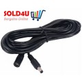 DC 5 Meter Extension Power Cable Male to Female 5.5mm / 2.1mm for CCTV, Router etc