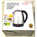 Condere 2 Litre Cordless Electric Kettle - Stainless Steel
