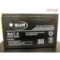 12V 7.5Amps Sun Solar Lead Acid rechargeable Battery for UPS, Gate Motors, Garage Motors, Alarm etc