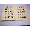Alphabet Cut & Use Stencils: 20 Alphabets Printed on Durable Stencil Paper by Carol Belanger Grafton