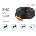 40m CCTV Camera Cable Power & Video Ready Plug and Play [BNC + DC]  40 Meters