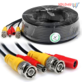 50m CCTV Camera Cable Power & Video Ready Plug and Play [BNC + DC]  50 Meters