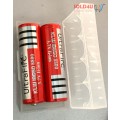 18650 Li-ion Rechargeable Battery 8800mAh 3.7V [ set of 2 in Plastic Box ]