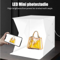Light Box Mini folding Photographic Studio Set Portable with USB LED Lighting