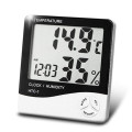 Temperature Humidity Meter And Clock - LED Time Temperature - Very handy