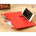 Pull-Out Mobile Phone Screen Magnifier 3D Desktop Stand
