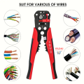 Wire Stripper Automatic - Self Adjusting Multifunctional Wire Stripper, Cutter and Crimper