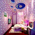 100pcs set 3cm Stars Luminous Stickers Wall Stickers Flourescent Home Decor