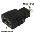 Micro HDMI Male to HDMI Female Adapter - Converter Micro HDMI male to HDMI female