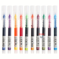 10-Pack Set Colour Quick-Drying 0.5mm Needle Pens (No Packaging)