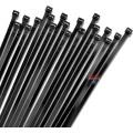 [100 Pack] Black Cable Ties 200mm x 2.5mm Self-Locking Cable Zip Ties Heavy Duty