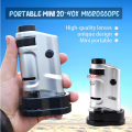Pocket Microscope Monocular Zoom HD Handheld Magnifier Comes with LED Light