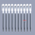 10-Pack Set BLACK Quick-Drying 0.5mm Needle Tube Gen Pens (1 bid gets 10 Pens)