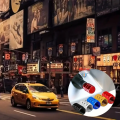 4pcs Car Tire Valve Caps, Aluminum Alloy Car Wheel Tyre Valve Caps, Dustproof (Random Colours)