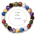7 Chakra Reiki Healing Stone Bracelet Yoga Balance Energy Jewelry Handmade DIY Beaded Bracelets