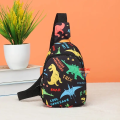 Dinosaur Fashion Crossbody Bag for Kids/Children Single Shoulder Nylon Lightweight Sling Bag