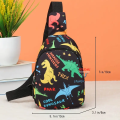 Dinosaur Fashion Crossbody Bag for Kids/Children Single Shoulder Nylon Lightweight Sling Bag
