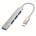 4-in-1 USB C Hub - Type-C to 4 USB Ports Docking Station USB Data Hub Portable