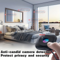 Spy camera detector Mini Travel Portable Infrared Anti-monitoring Detector (Black or White)