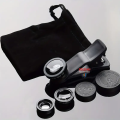 Universal 3-in-1 Cell Phone Camera Lens Kit - 180° Fisheye, 0.67x Wide Angle, Macro Lenses