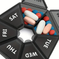 Seven Compartment Pill Storage Box 7 Days - Pill Capsule Box