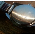 Vintage mechanical watch for the blind - working