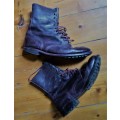 SOUTH AFRICAN ARMY BOOTS- SIZE 11