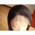 6" Brazilian Front lace wig - 100% virgin remy hair (Straight) - 8A Grade