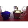 C.1885 MAPPIN & WEBB SILVER PLATE MUSTARD POT from SUEZYT