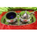 SILVER PLATED CONDIMENT SET - from SUEZYT
