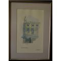 C WHITEHEAD 4 FRAMED PRINTS OF CAPE TOWN -  from SUEZYT