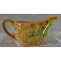 CRAFT POTTERY GRAVY BOAT WITH SAUCER from SUEZYT